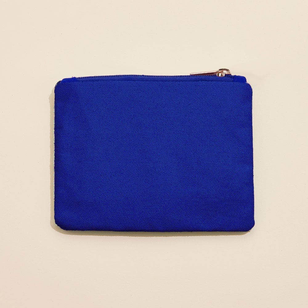 MAHJONG Message Beaded Mini Pouch Bag