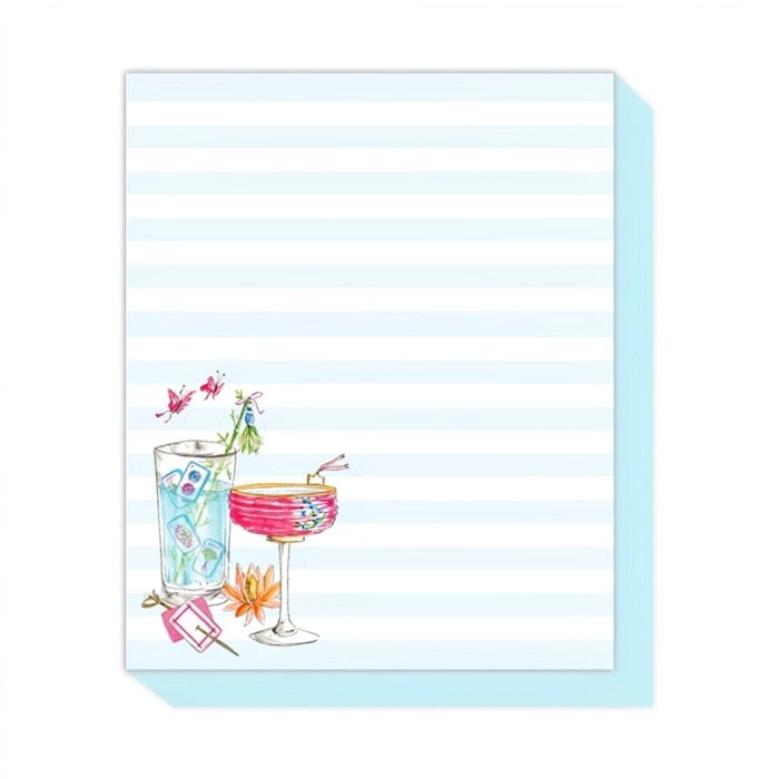 Turquoise Stripes Stack Pad