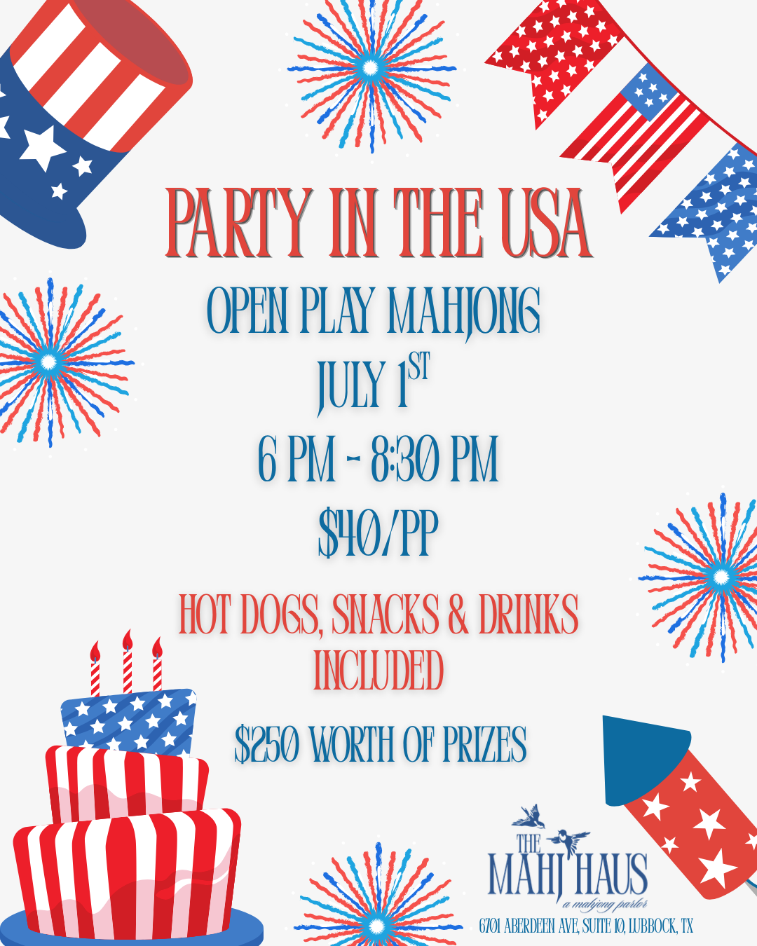 Party in the USA Open Play