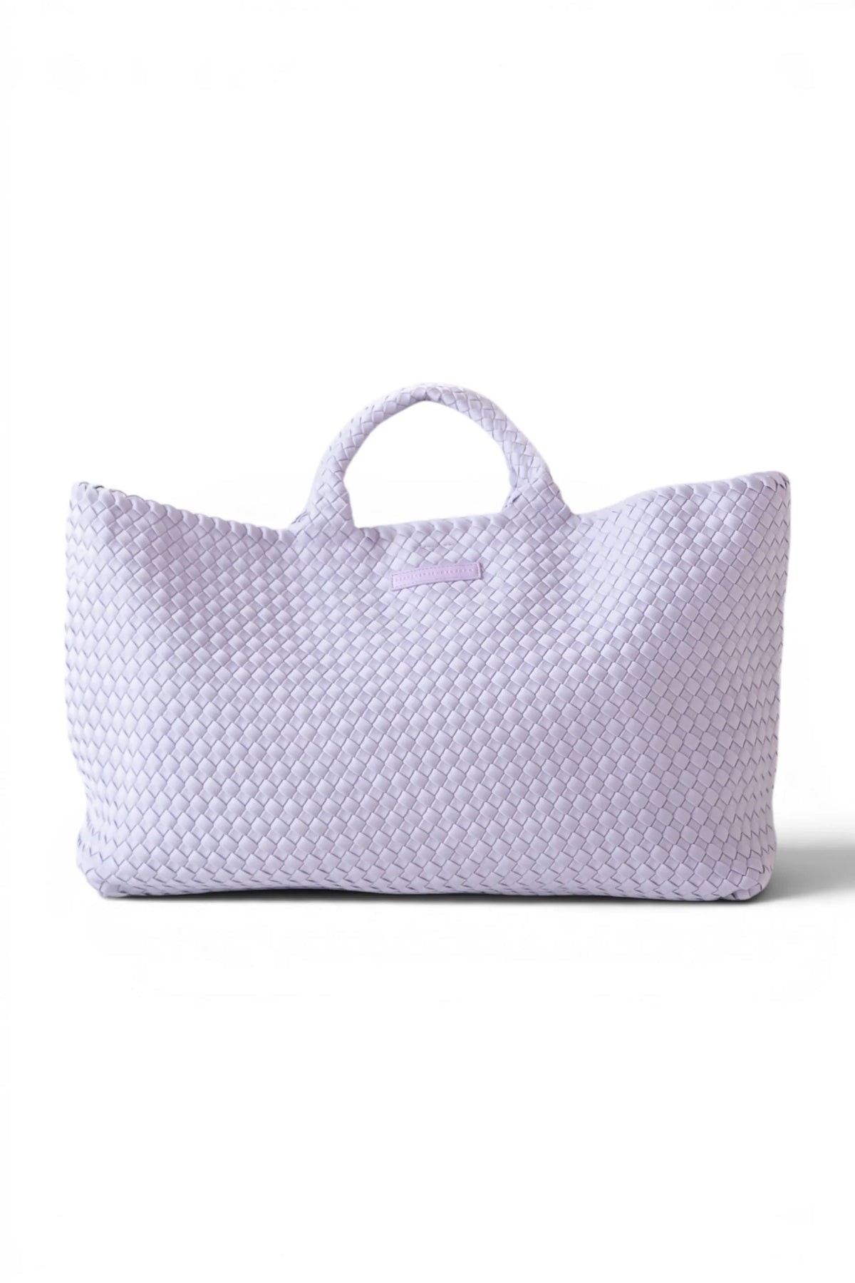 LAVENDAR PEACE LOVE MAHJONG WOVEN CARRYALL & TILE BAG