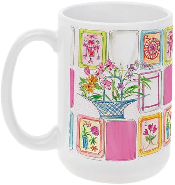 BOSTON INTERNATIONAL PINK COFFEE MUG
