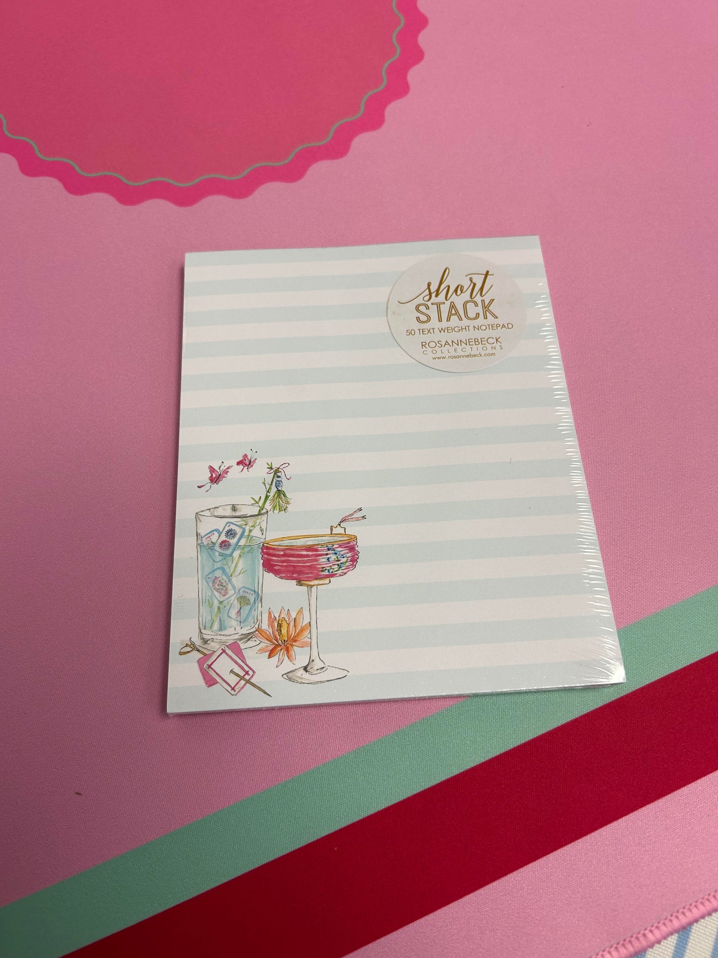 MAHJONG COCKTAIL NOTEPAD