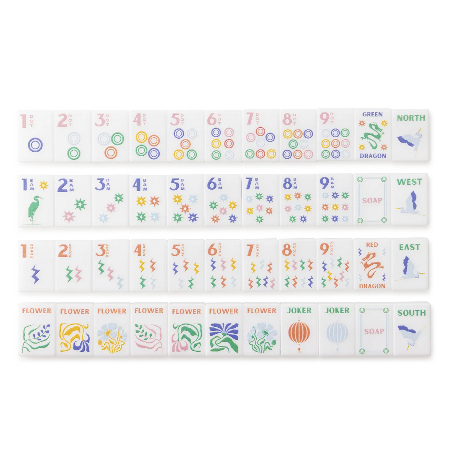 AMAHJ LINE ORIGINAL BUNDLE (INCLUDING TILES, MAT & BAG
