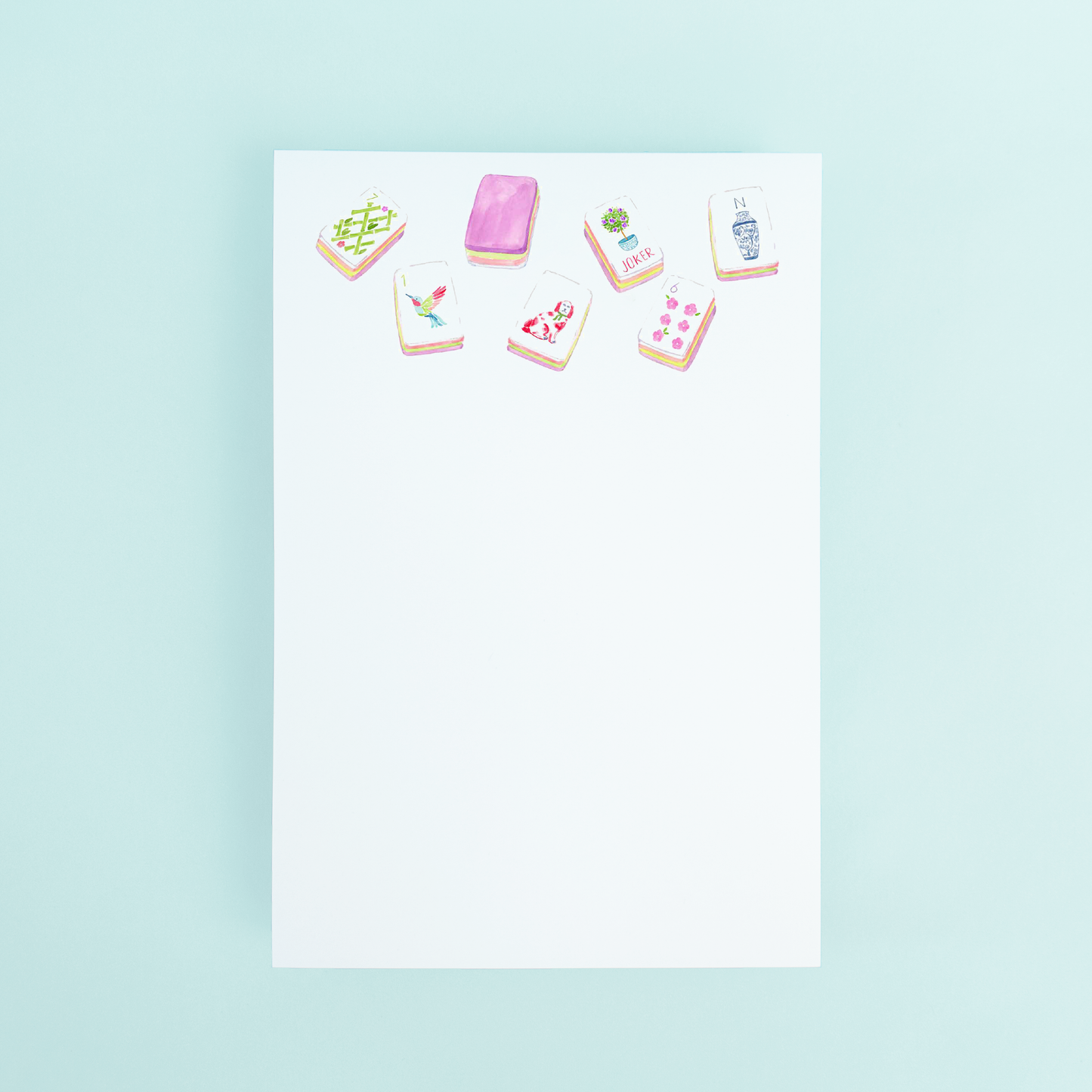 Mahjong Tiles Notepad