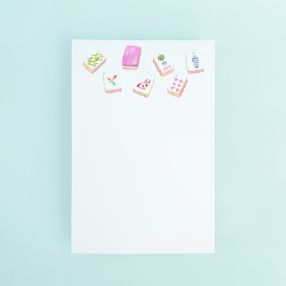 Mahjong Tiles Notepad