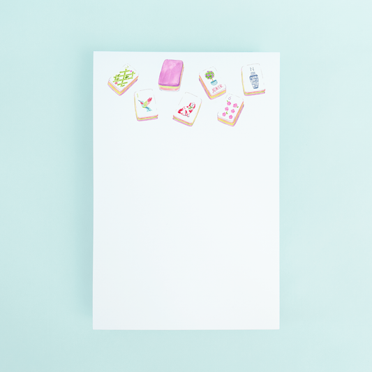 Mahjong Tiles Notepad