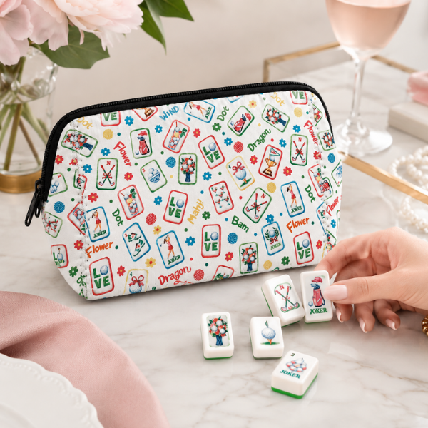 Golf Mahjong Pouch