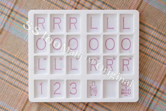 SoloMahj Board - Weekender - Pink