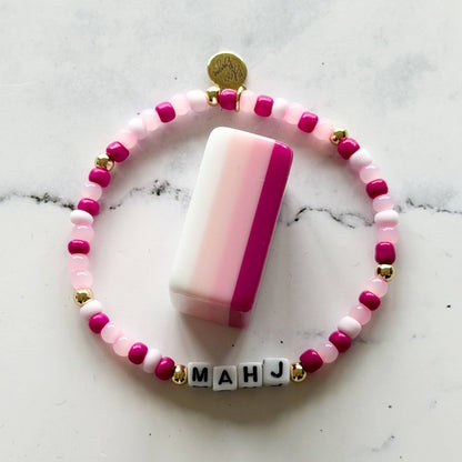 Glitterville Mahj Bracelet