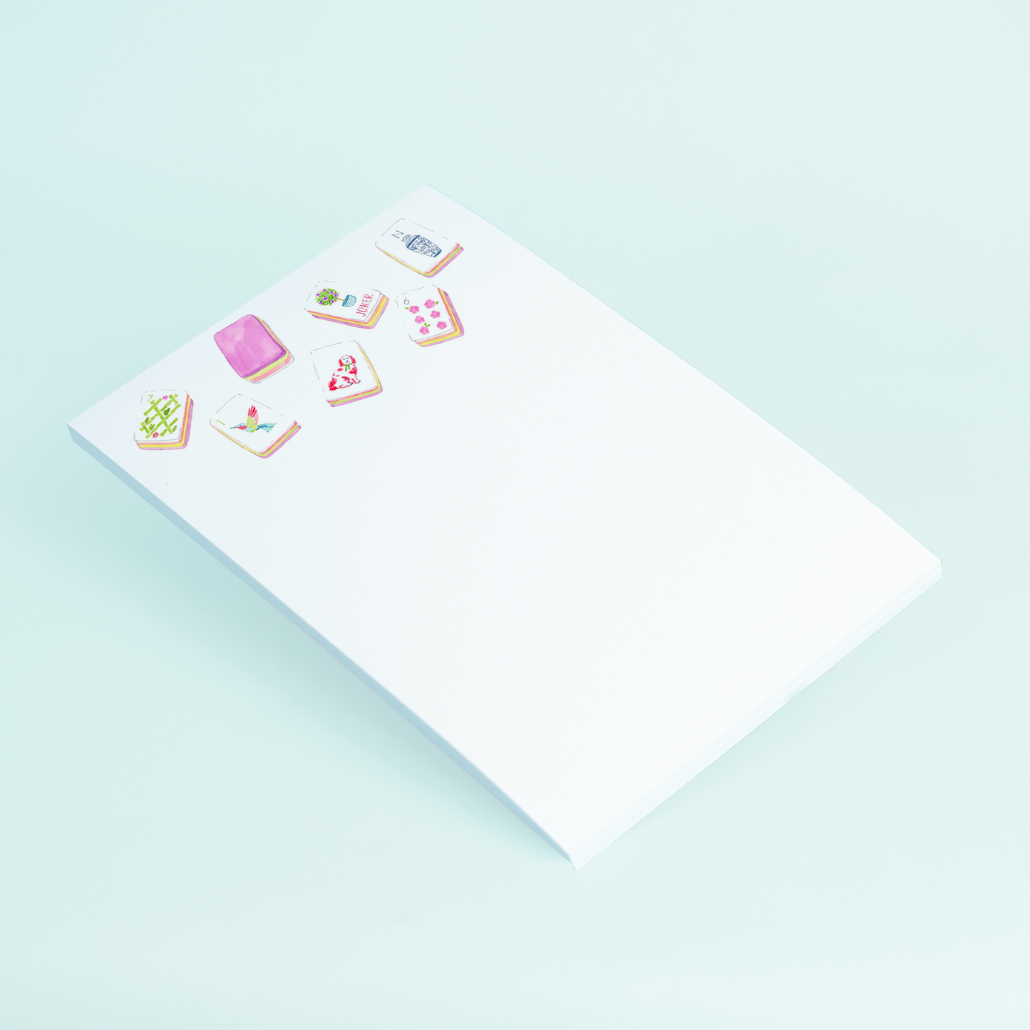 Mahjong Tiles Notepad