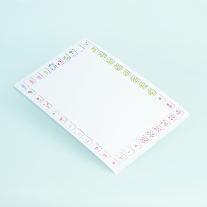 Mahjong Border Notepad