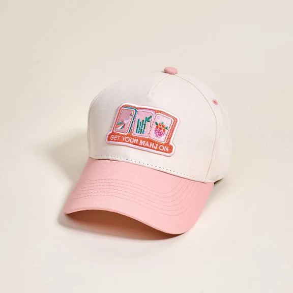 GET YOUR MAHJ ON CANVAS HAT