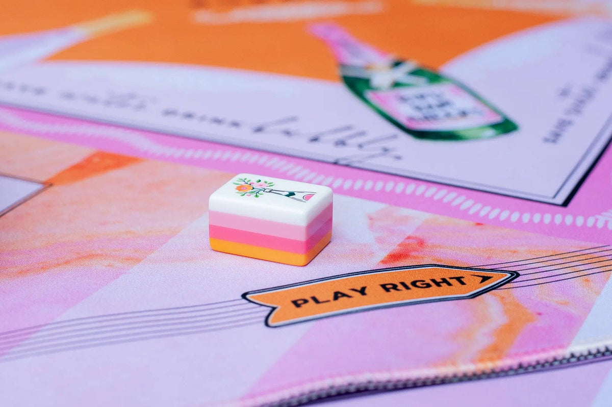 Bams & Bubbly Mahjong Tiles - Champagne