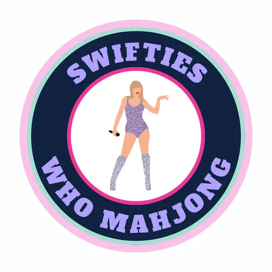 SWIFTIES WHO MAHJONG STICKER