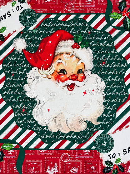 Letters to Santa 33"x33" Premium Mahjong Mat