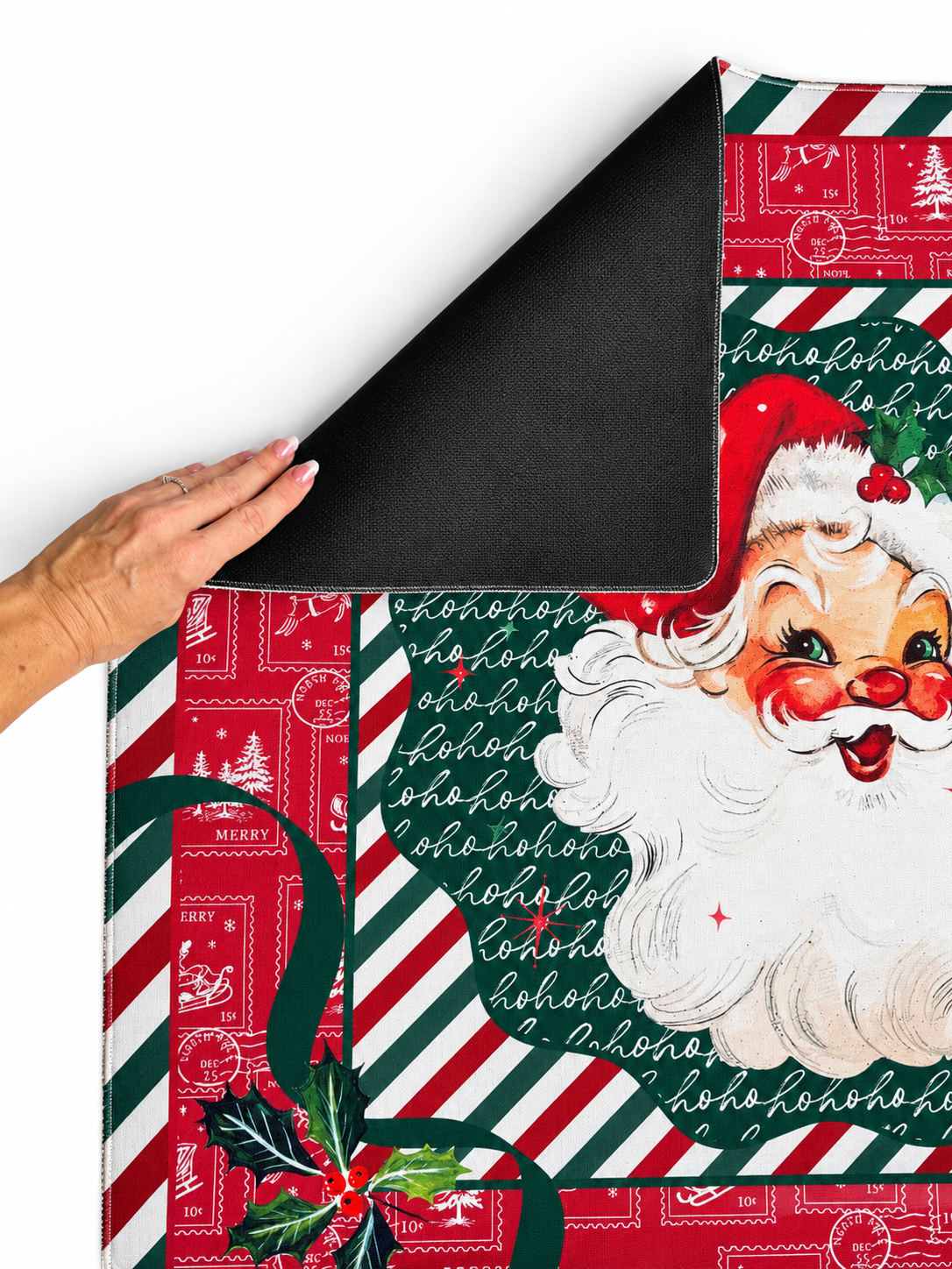 Letters to Santa 33"x33" Premium Mahjong Mat
