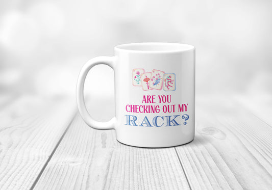 Checking Out My Rack Mahjong Mug