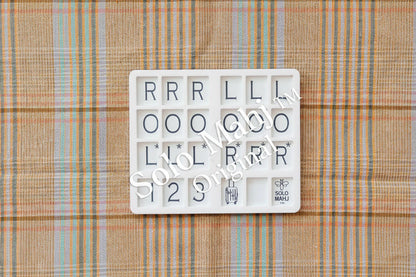 Travel SoloMahj Board - Jetsetter Navy