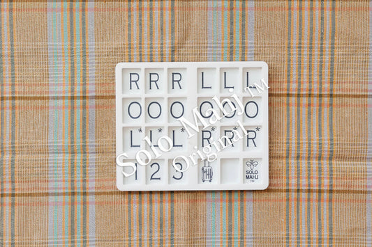 Travel SoloMahj Board - Jetsetter Navy