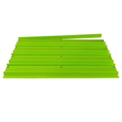 MY FAIR MAHJONG ACRYLIC RACKS - CITRUS GREEN (CHARTREUSE)