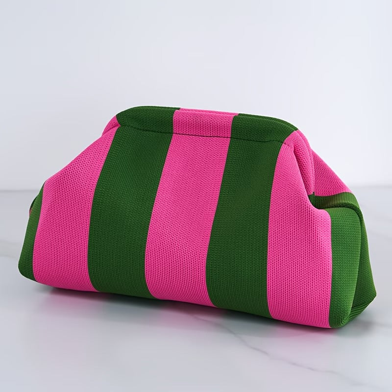 Woven Mahjong Tile Bag/Clutch