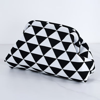 Woven Mahjong Tile Bag/Clutch
