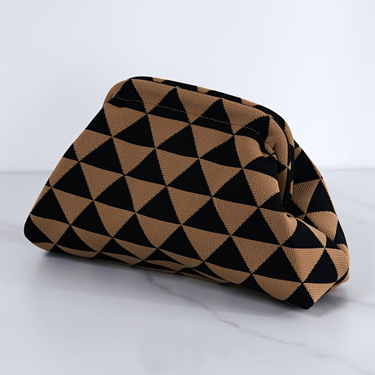Woven Mahjong Tile Bag/Clutch