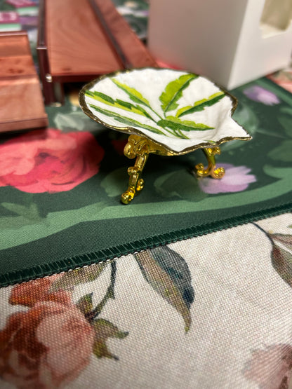 OYSTER SHELL TRINKET DICE DISH