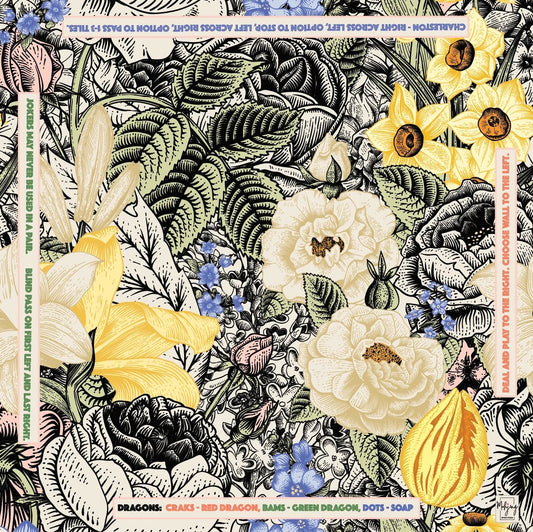 Bespoke Vintage Floral Mat