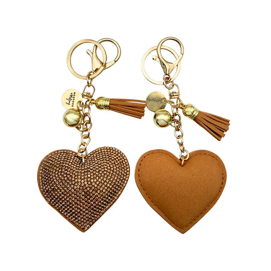 Bespoke Heart Charm - Bronze