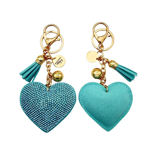 Bespoke Heart Charm - Turquoise
