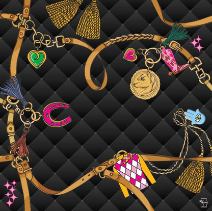 DOUBLE-SIDED MAT | Double the Fun/YEAR OF THE HORSE MAT - PLEATED