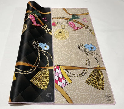 DOUBLE-SIDED MAT | Double the Fun/YEAR OF THE HORSE MAT - PLEATED