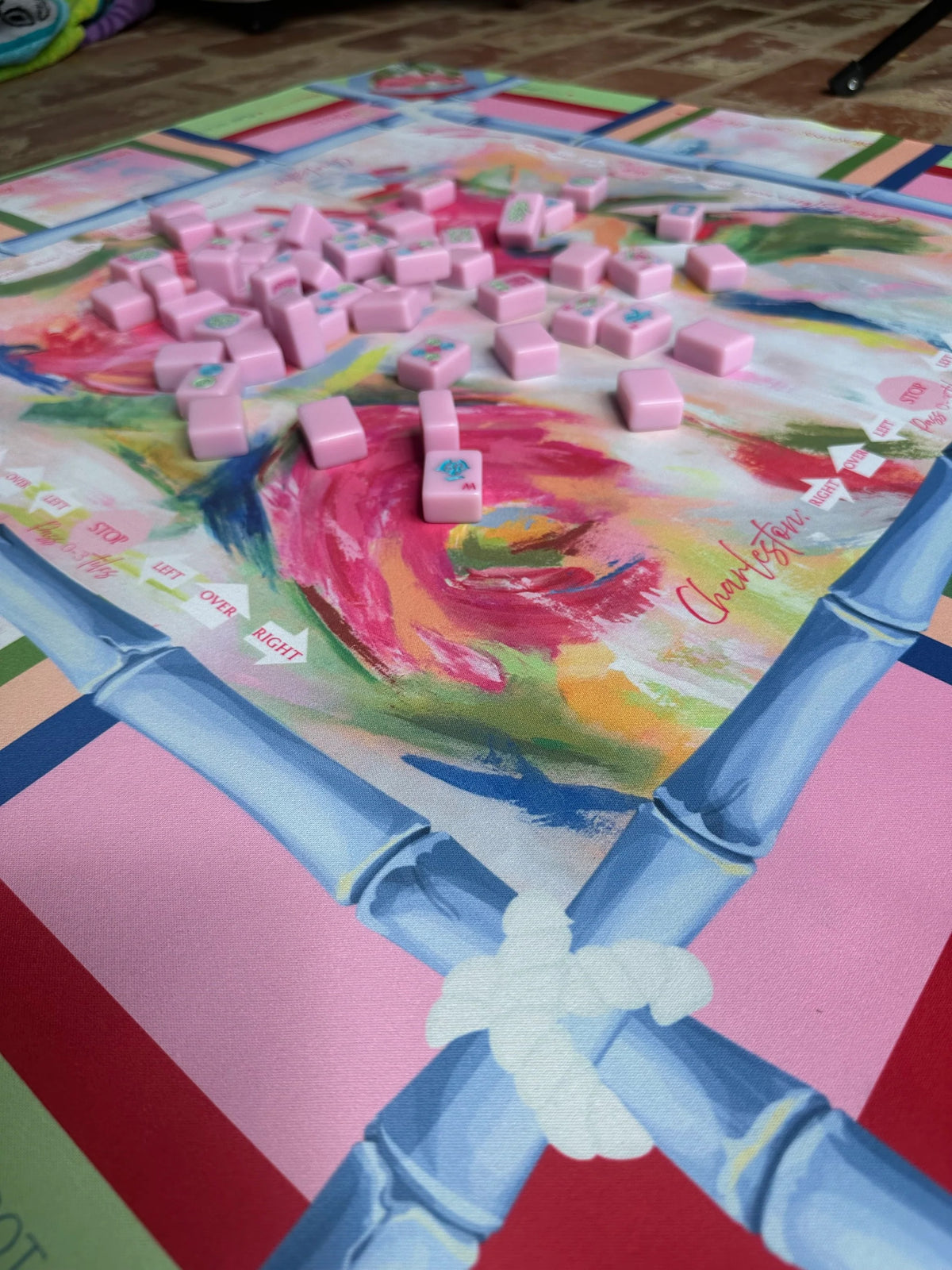 Mahjong Moxie In Bloom Mat