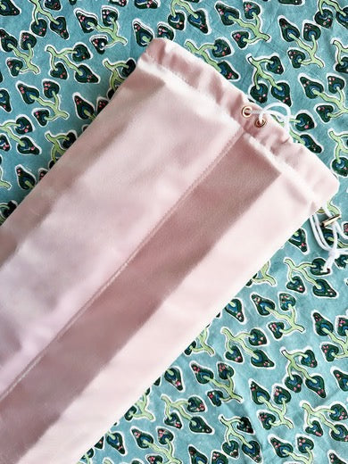 Light Pink Rack Bag Peace Love Mahjong