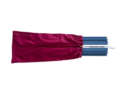PEACE LOVE MAHJONG RACK BAG - MAGENTA