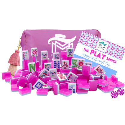 MY FAIR MAHJONG THE PLAY SERIES | PETITE | Cotton Candy Pink