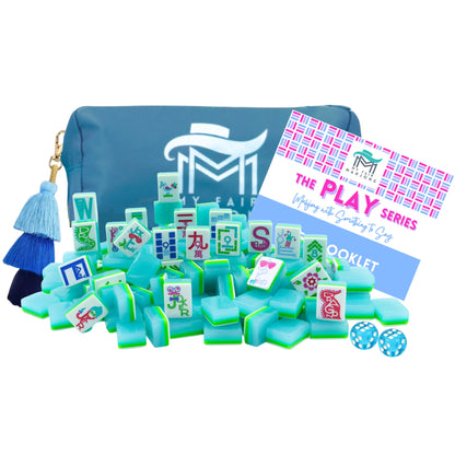 MY FAIR MAHJONG THE PLAY SERIES | PETITE  | Ocean Blue