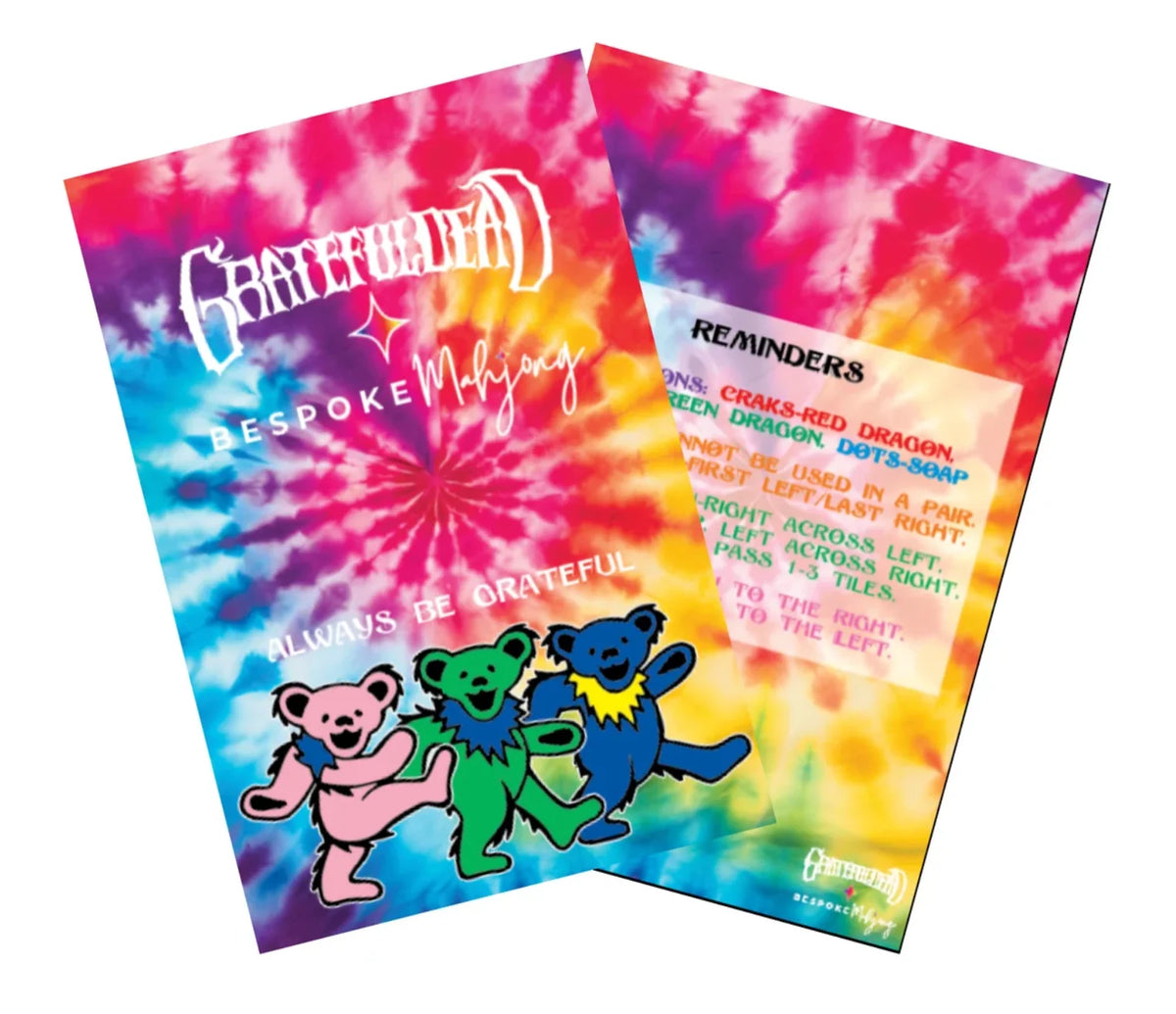 GRATEFUL DEAD X BESPOKE MAHJONG TILE SHUFFLERS