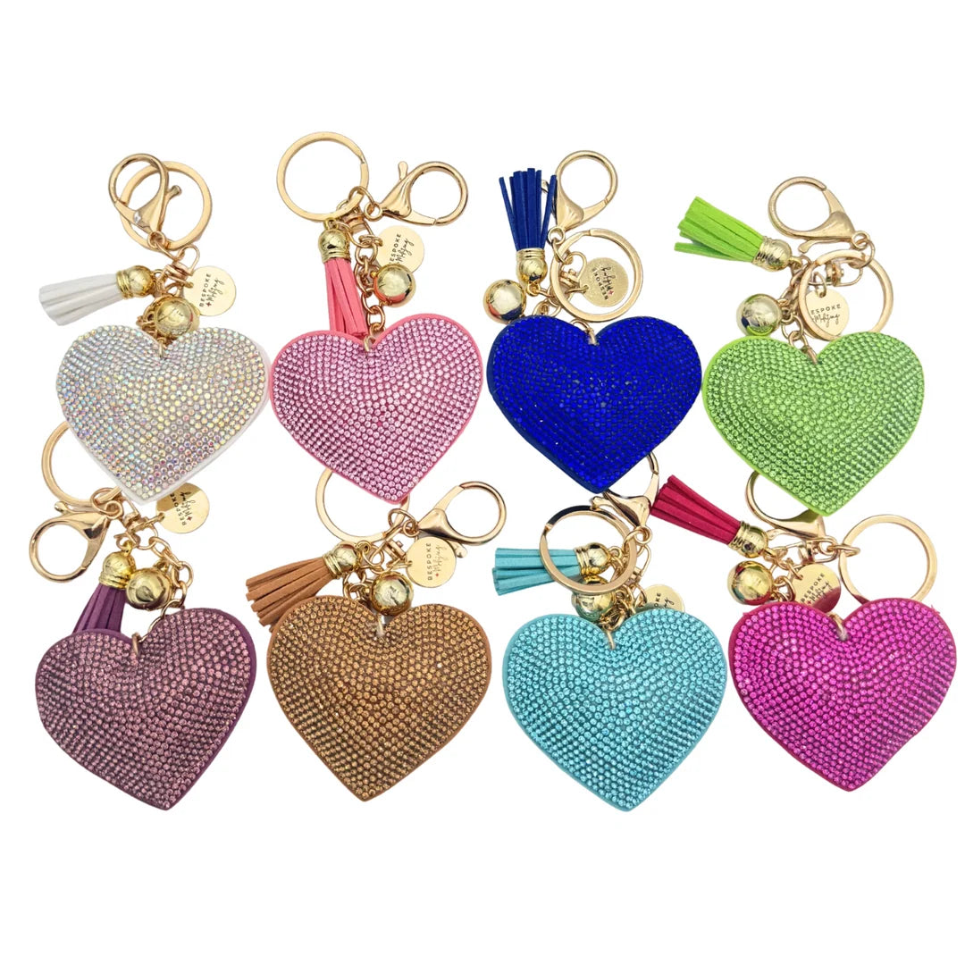 BESPOKE Heart Charm - Turquoise