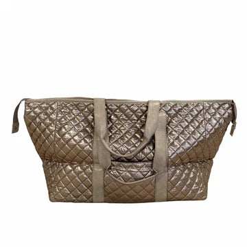 BESPOKE Patch Perfect Quilted Tote - Brushed Gold