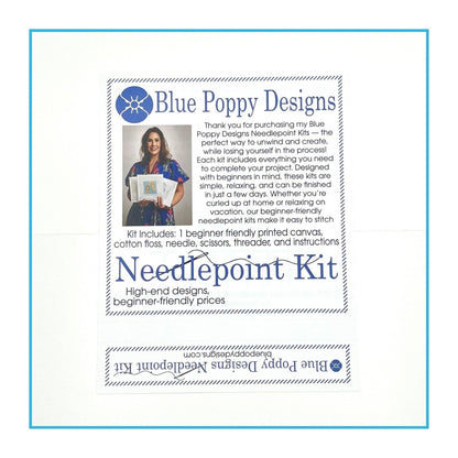 Crack Dot Bam Needlepoint Design