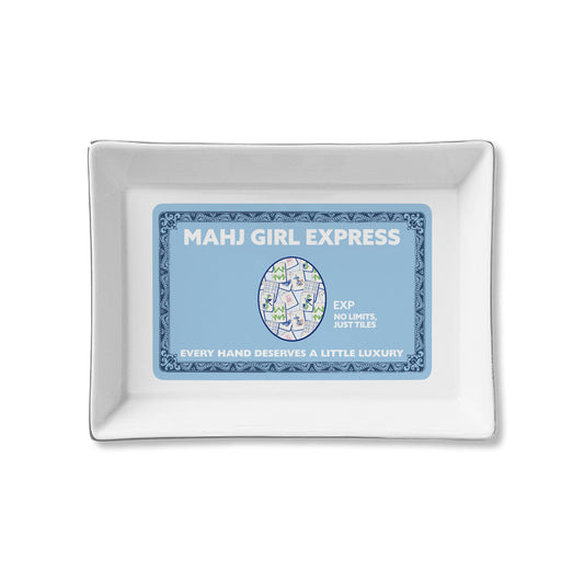 Ceramic Tray- MAHJ Girl Express