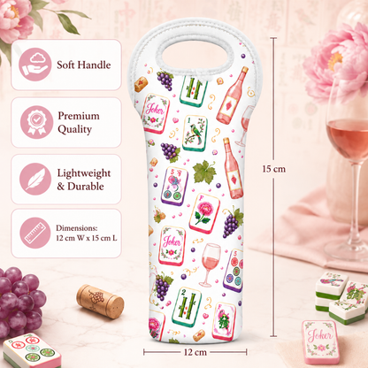 Mahj Wine Bottle Tote Bag