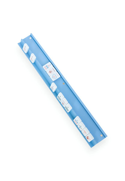 PEACE LOVE MAHJONG Mahjong Racks & Pushers (Set of 4) FRENCH BLUE