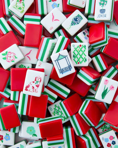 Oh My Mahjong Nantucket Mat