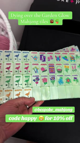 BESPOKE MAHJONG GARDEN GLOW TILES