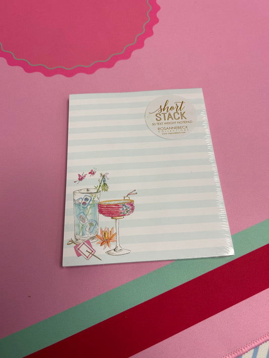 MAHJONG COCKTAIL NOTEPAD