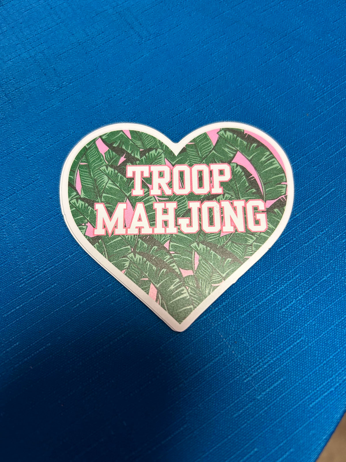 TROOP MAHJONG HEART STICKER